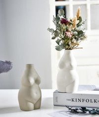 Venus Ceramic Porcelain Flower Vase Statue Ornament