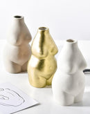 Venus Ceramic Porcelain Flower Vase Statue Ornament