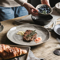 Japanese Ceramic Dinner Plate in Tableware Porcelain Platex