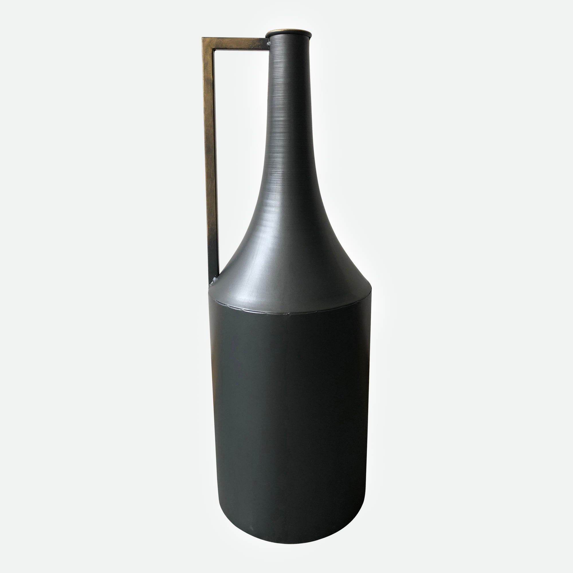 Whalu Iron & Brass Vase-Letifly Lights and Decor