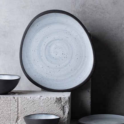 Whipped Pebble Bowl & Platter Set-Letifly Lights and Decor