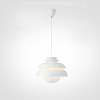 White Aluminum Minimalist Ceiling Lamps 