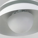 White Aluminum Minimalist Ceiling Lamps 