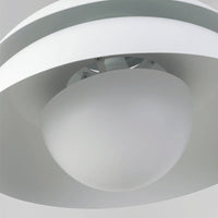 White Aluminum Minimalist Ceiling Lamps 