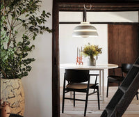 White Aluminum Minimalist Ceiling Lamps 