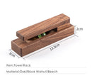 Wooden Towel Hook Holder for Storage Hanger Rack for Home Organizer