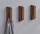 Wooden Towel Hook Holder for Storage Hanger Rack for Home Organizer