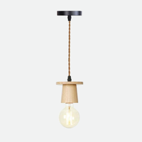 Wood Vintage Pendant Lamp