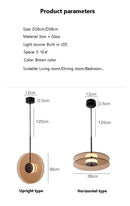 Pendant & Lighting Lamps Creative Minimalist Glass Home Decoration CeilingLights