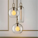 Glass Ball Hanging Lamp