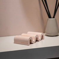 Zig Zag Ceramic Tray & Organizer-Letifly Lights and Decor