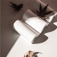 Zig Zag Ceramic Tray & Organizer-Letifly Lights and Decor
