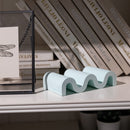 Zig Zag Ceramic Tray & Organizer-Letifly Lights and Decor