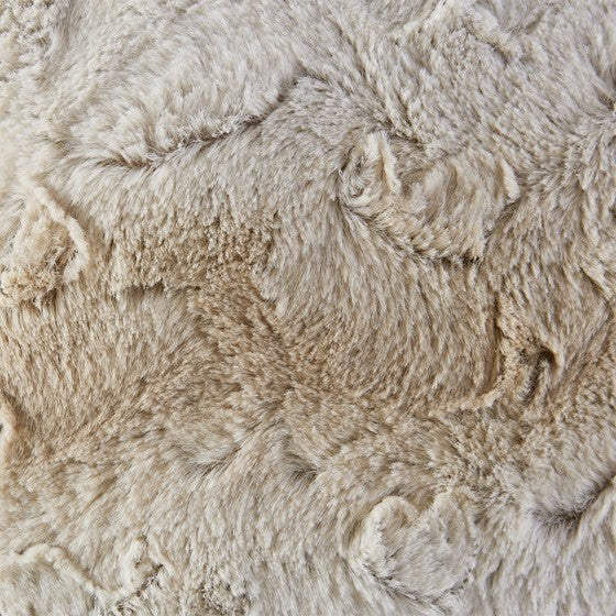 Zuri Faux Fur Square Pillow-Letifly Lights and Decor