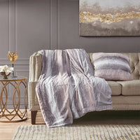 Zuri Faux Fur Square Pillow-Letifly Lights and Decor