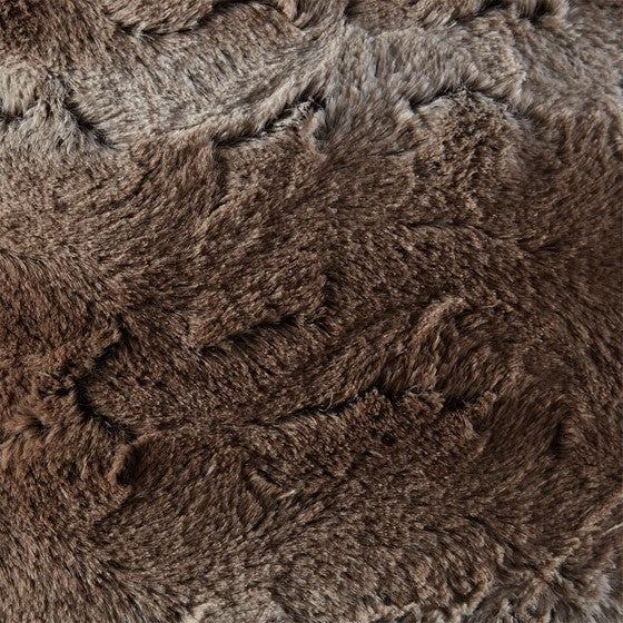 Zuri Faux Fur Square Pillow-Letifly Lights and Decor