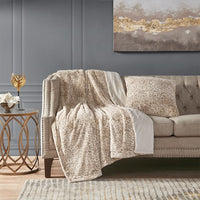 Zuri Faux Fur Square Pillow-Letifly Lights and Decor