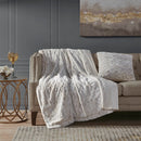 Zuri Faux Fur Square Pillow-Letifly Lights and Decor