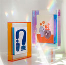 Colorfull floating picture frame acrylic minimalist design